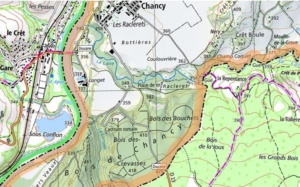 Bois du Bouchet Chancy (Suisse)