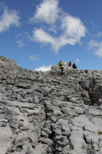Ça monte ! ; Désert de Platé ; ©Photo Charline Blanc