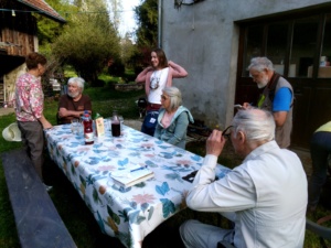 La journée se termine comme il se doit... ; ©Photo Murielle Chevalier-Suscillon